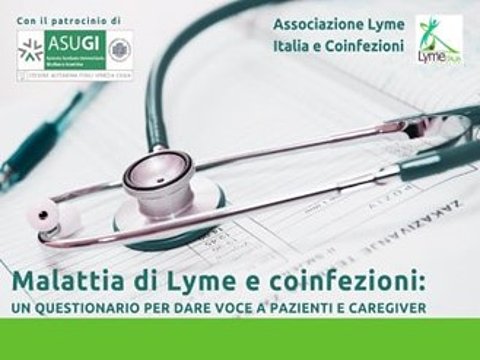 Lyme, al via un questionario